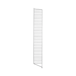 Panel de suelo String, Negro, 200x30cm, paquete de 1