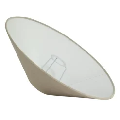 Pantalla de lámpara Basic flat Ø42 cm, Natural