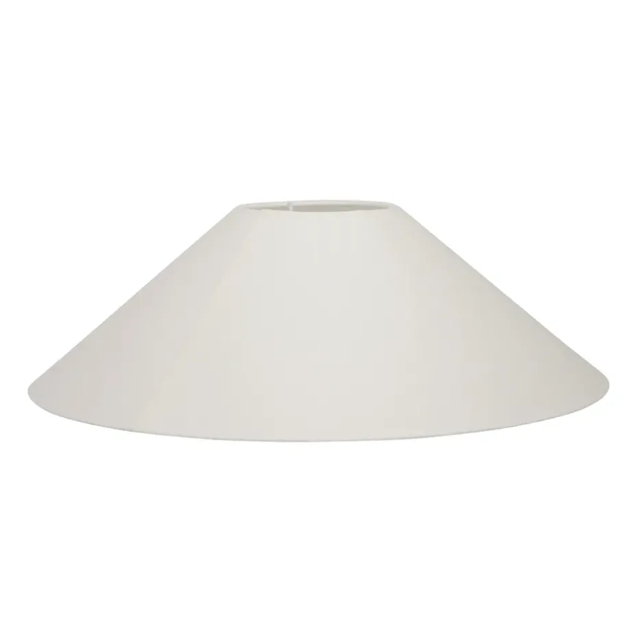 Pantalla de lámpara Basic flat Ø36 cm, White