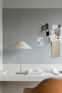 Pantalla de lámpara Basic flat Ø36 cm, Natural