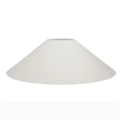 Pantalla de lámpara Basic flat Ø42 cm, White