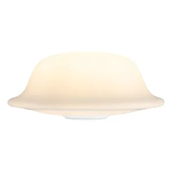 Pantalla de lámpara Butler Ø30 cm, blanco