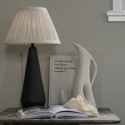 Pantalla de lámpara Ella Ø33 cm, Natur