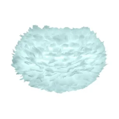 Pantalla de lámpara Eos azul claro, Medium ø45 cm