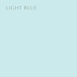 Pantalla de lámpara Eos azul claro, Mini Ø35 cm