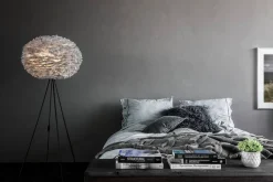 Pantalla de lámpara Eos gris claro, Large Ø 65 cm