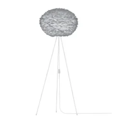 Pantalla de lámpara Eos gris claro, Large Ø 65 cm