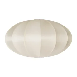 Pantalla de lámpara Indochina Classic Pumpkin, Offwhite