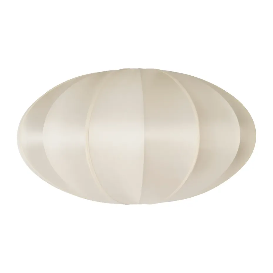 Pantalla de lámpara Indochina Classic Pumpkin, Offwhite