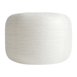 Pantalla de lámpara Paper Shade Donut, Classic white Ø80