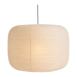 Pantalla de lámpara Paper Shade Donut, Classic white Ø80