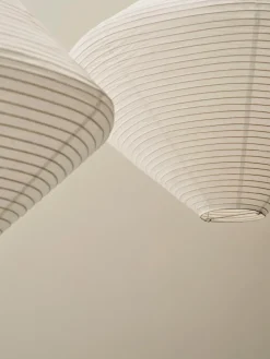 Pantalla de lámpara Paper Shade Diamond, Classic white, Ø60 cm