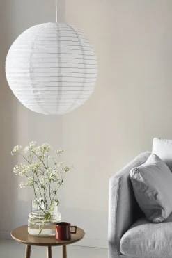 Pantalla de lámpara redonda Lucent, Ø53 cm