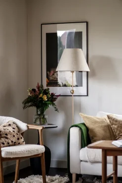 Pantalla de lámpara Sigrid 40, Beige