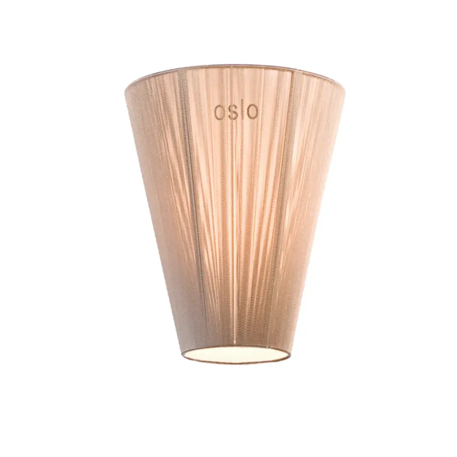Pantalla para lámpara de pie Oslo Wood, beige