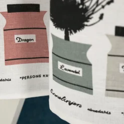 Paño cocina Perssons kryddskåp, gris