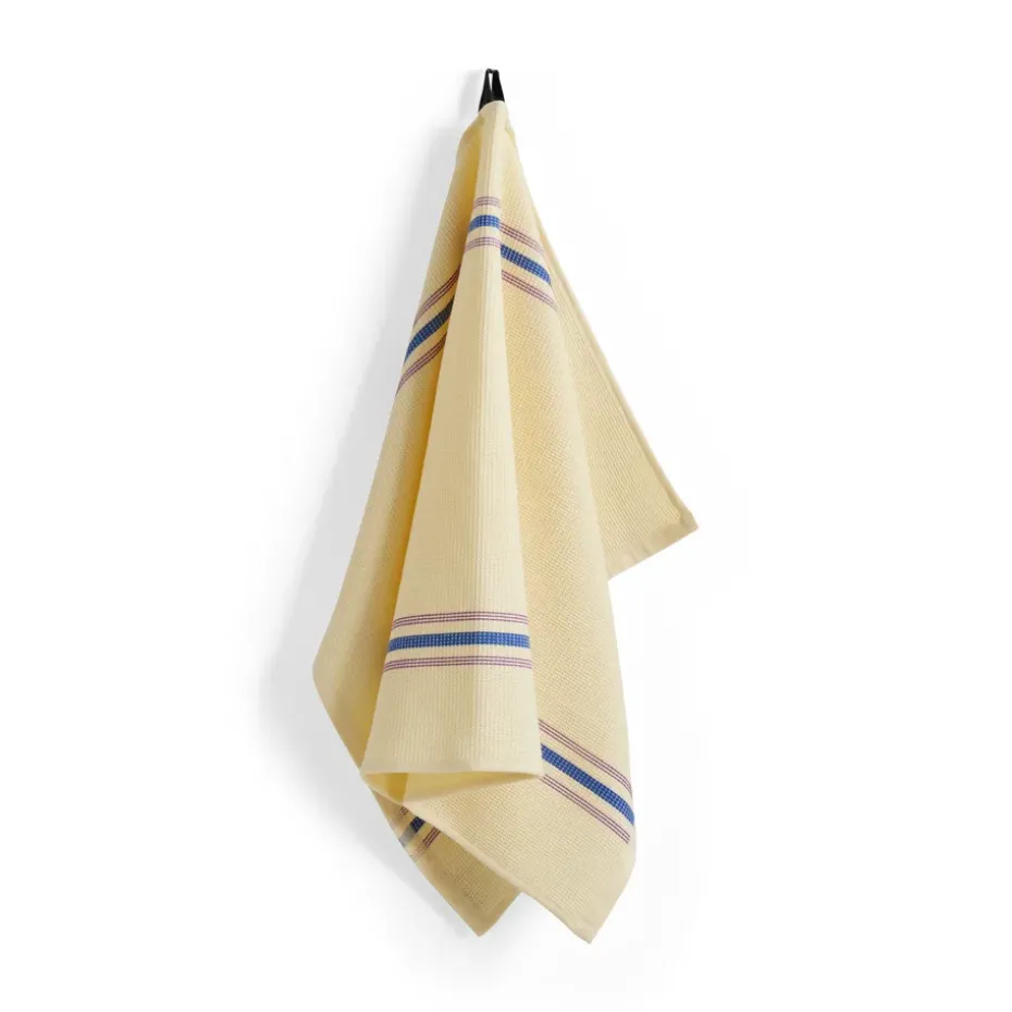 Paño de cocina Canteen 52x80 cm, Cream/blue