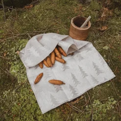 Paño de cocina Gran, lino, Sand