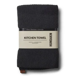 Paño de cocina Humdakin Knitted 45x70 cm, Coal