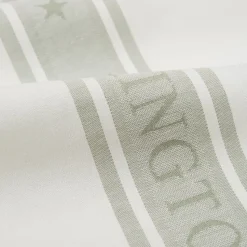 Paño de cocina Icons Star 50x70 cm, White-sage green