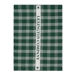 Paño de cocina Lexington de algodón ecológico 50x70 cm, Green-white