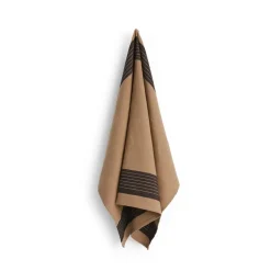 Paño de cocina Linear 52x80 cm, Mocca