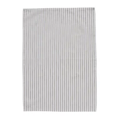 Paño de cocina Olivia con rayas delgadas 50x70 cm, Off White-Linen