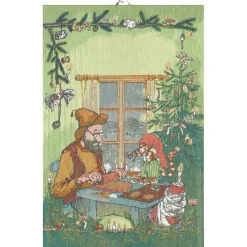 Paño de cocina Pettson & Findus, Manualidades navideñas