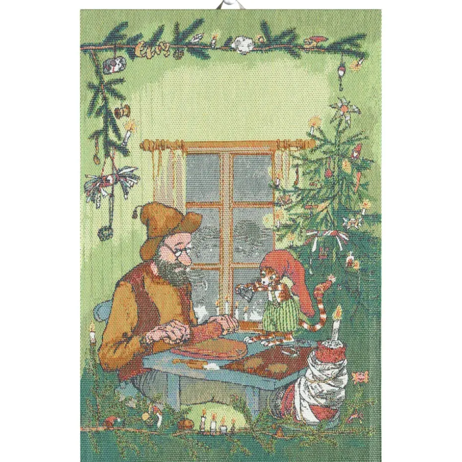 Paño de cocina Pettson & Findus, Manualidades navideñas
