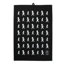 Paño de cocina Solstickan 50x70 cm, Negro-blanco