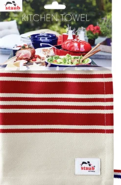 Paño de cocina Staub 50x70 cm, Cereza
