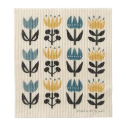 Paño de cocina Tulip 17x20 cm, Gris