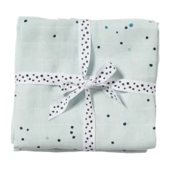 Paños Dreamy Dots 2-pack, Blue