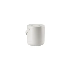 Papelera Circular 15 L, Gris cálido