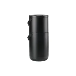 Papelera Circular 22+12 L, Negro