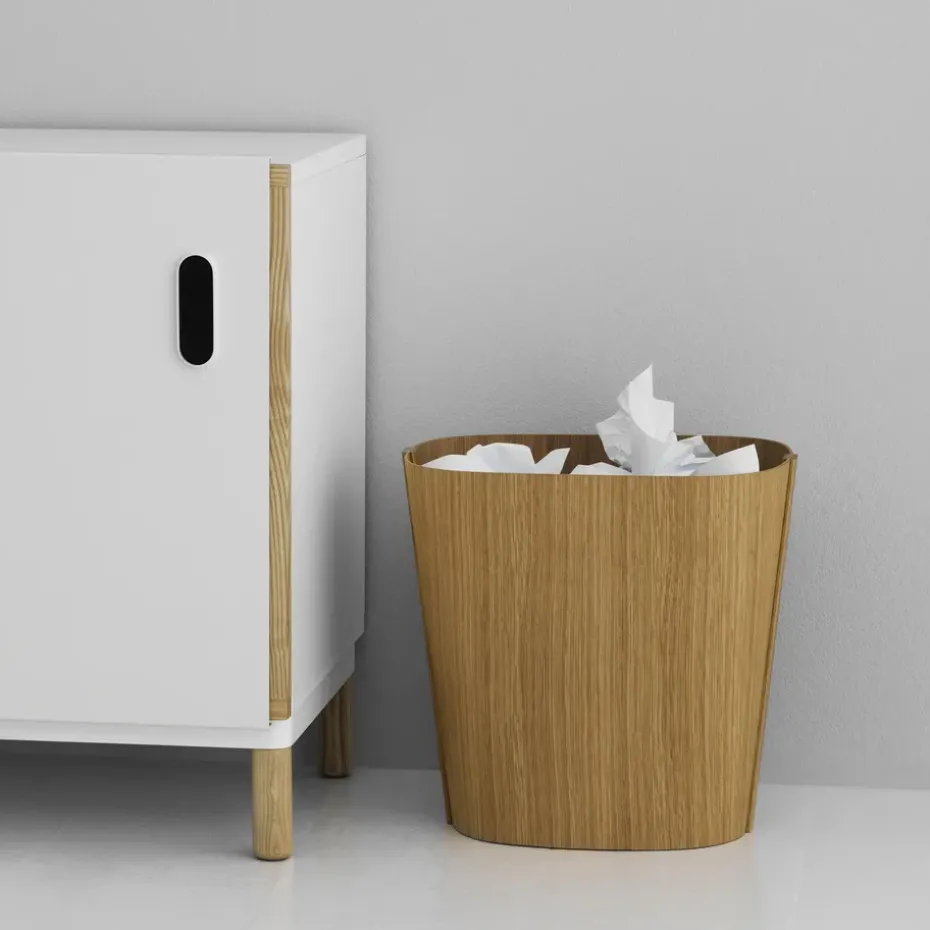 Papelera Tales of Wood, roble