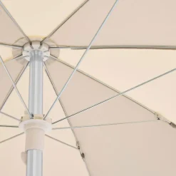 Parasol Terrazza Octagon, Blanco roto -grey