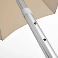 Parasol Terrazza Octagon, Blanco roto -grey