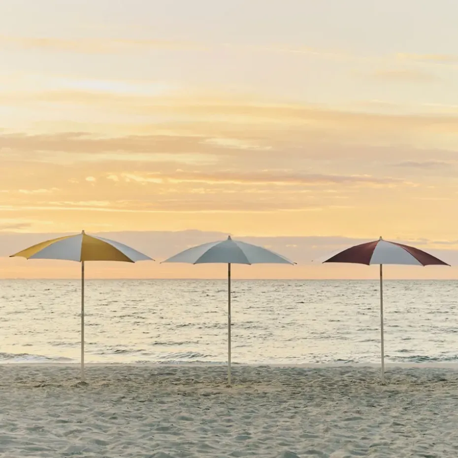 Parasol Terrazza Octagon, Blanco roto-ocre