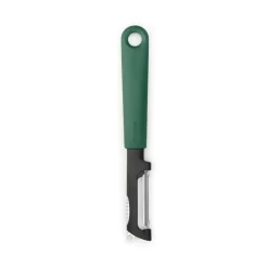 Pelador con hoja giratoria más rallador de cítricos TASTY+, Fir Green