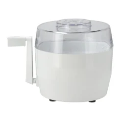 Pelador de patatas con manivela Nordwik, Blanco