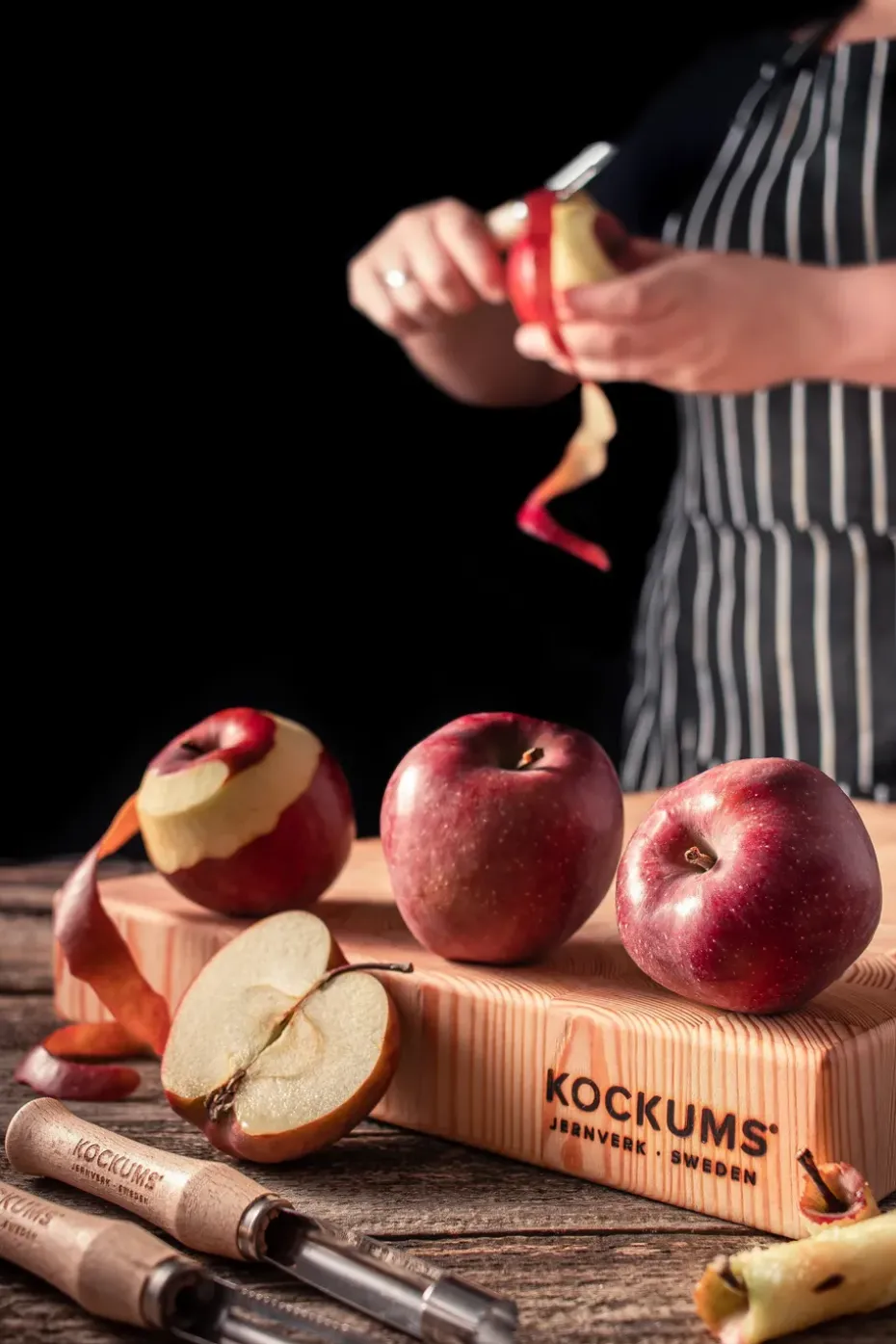 Pelador de patatas Kockums, haya