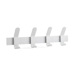 Perchero A-Rack, Soft grey, 4 ganchos
