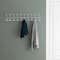 Perchero Bill Horizontal L, blanco