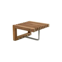 Perchero de pared Cutter mini , Teca
