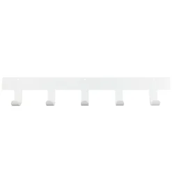 Perchero de pared Only Hooks, blanco