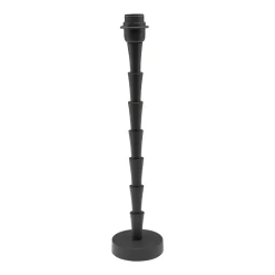 Pie de lámpara Chloe 48 cm, negro mate