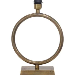 Pie de lámpara Circle 54 cm, latón en bruto