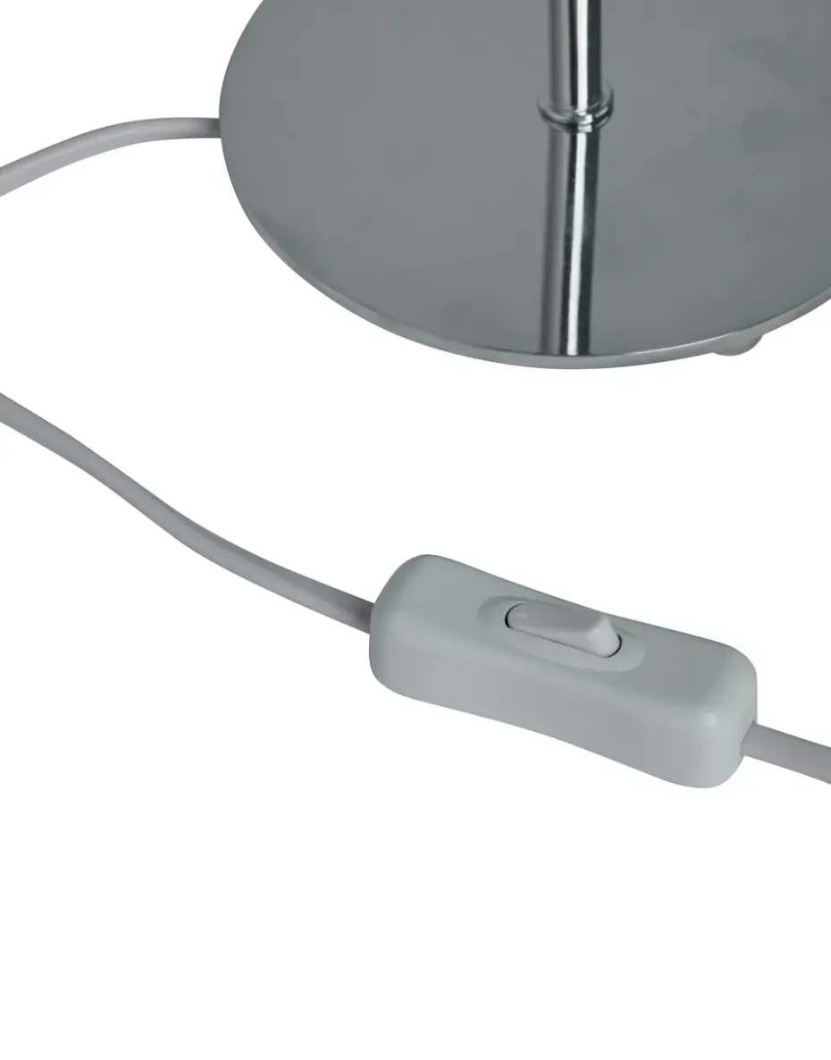 Pie de lámpara de mesa Line 45, Silver