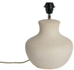 Pie de lámpara Mia 31 cm, White-ivory